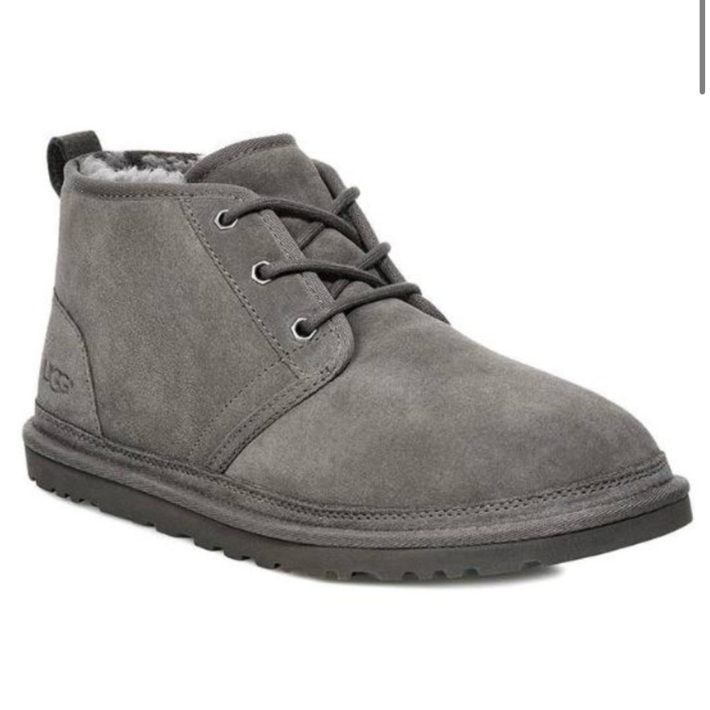 NEW ! UGG Neumel Mens.
Grey Color
Size 10

NO BOX !